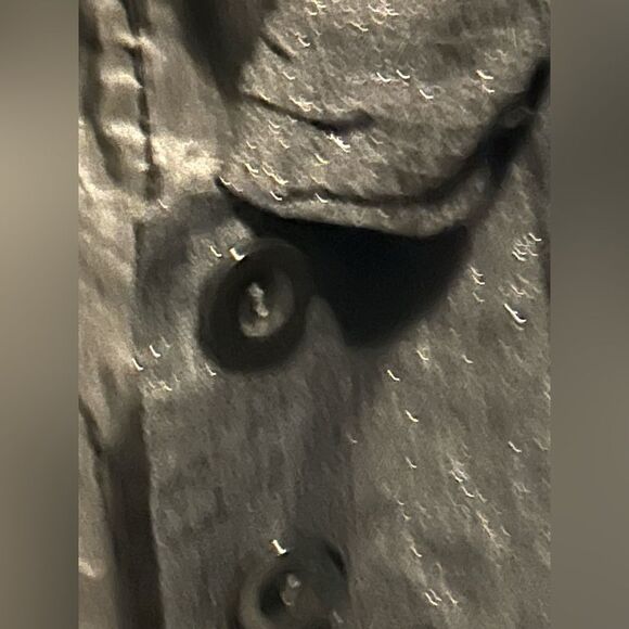 Mac & Jac Black Tailored Blazer with Prominent Collar Size 6, Like New - Picture 8 of 14